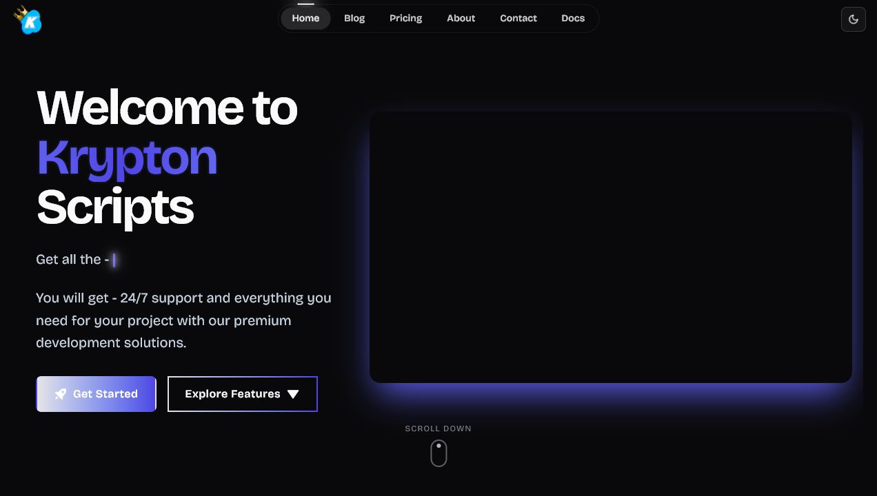 Krypton Website